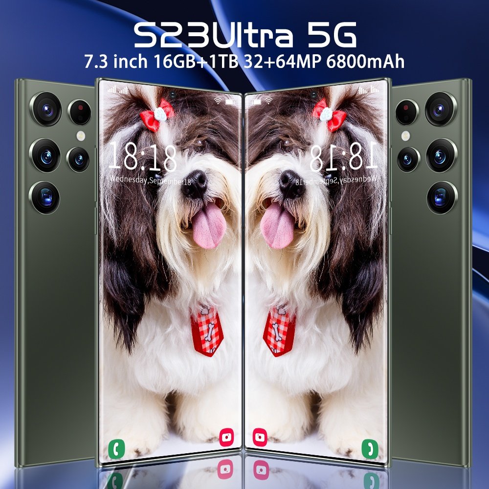 2022 New 5g S23 Ultra Smart Phone 6.8 Inch HD OLED Screen smart mobile Dual Sim 5000amh Celular cellphone